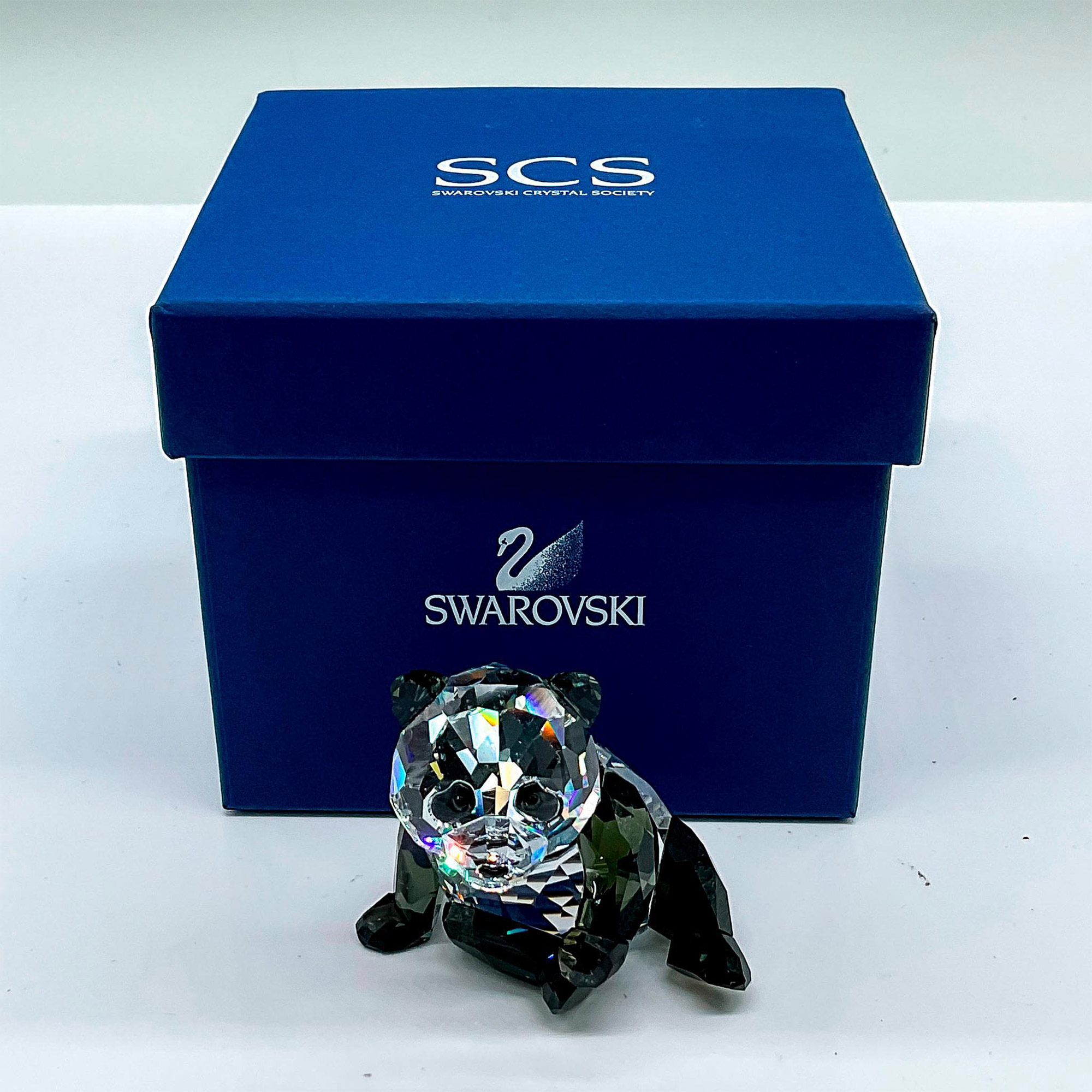 Swarovski Crystal Figurine, Panda Cub - Image 4 of 4