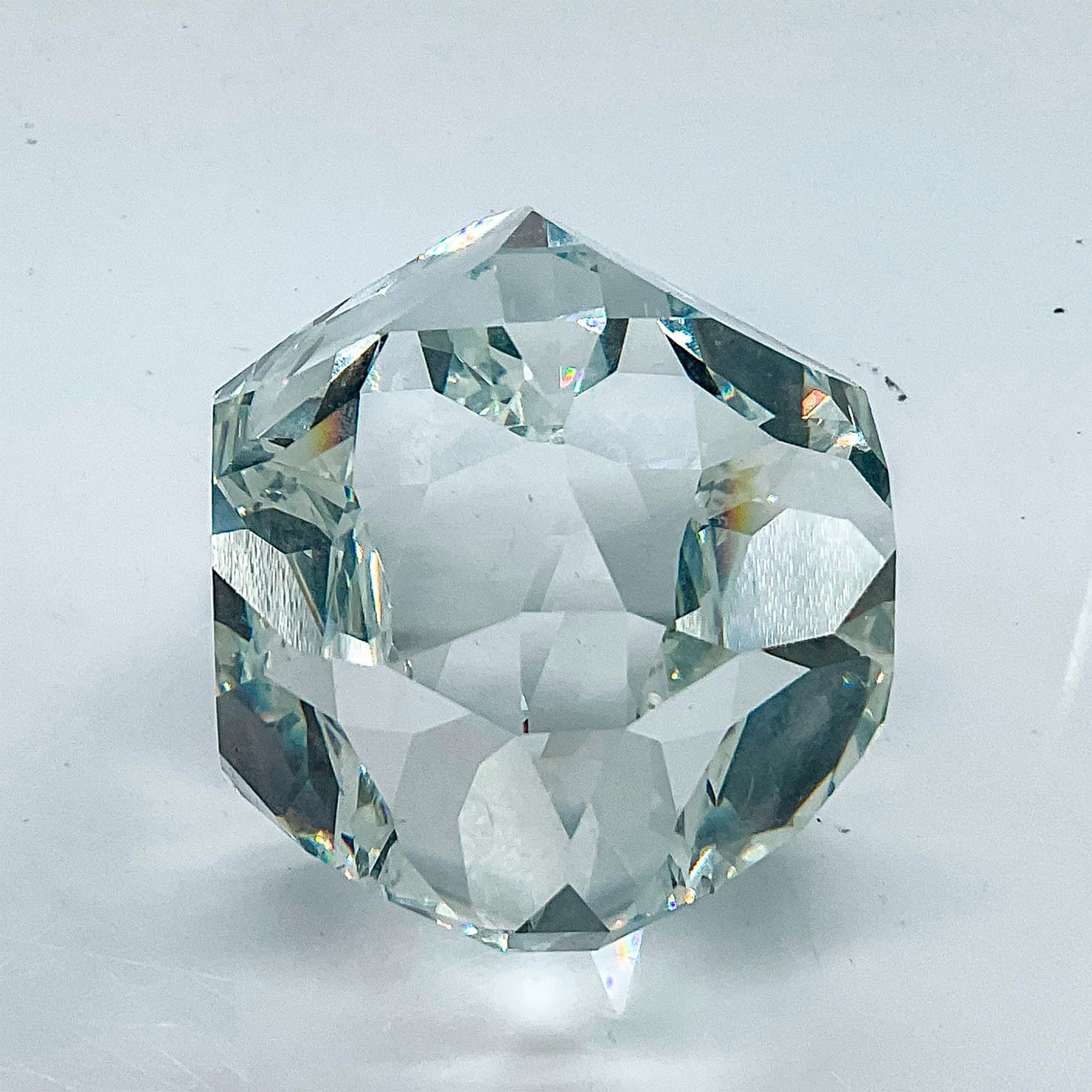 Swarovski Silver Crystal Geometric Paperweight - Image 2 of 3