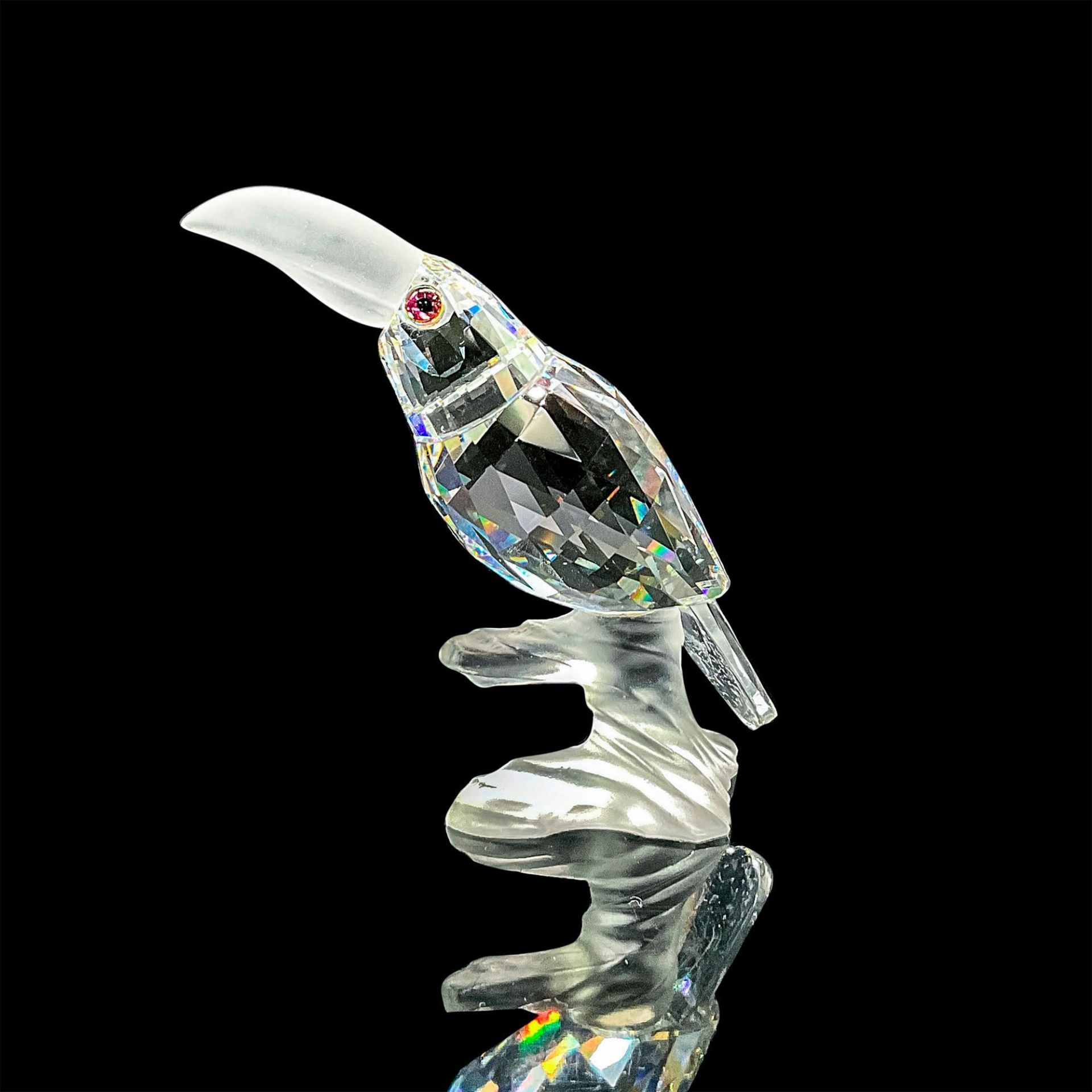 Swarovski Silver Crystal Figurine, Toucan