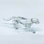 Swarovski Crystal Figurine, Leopard