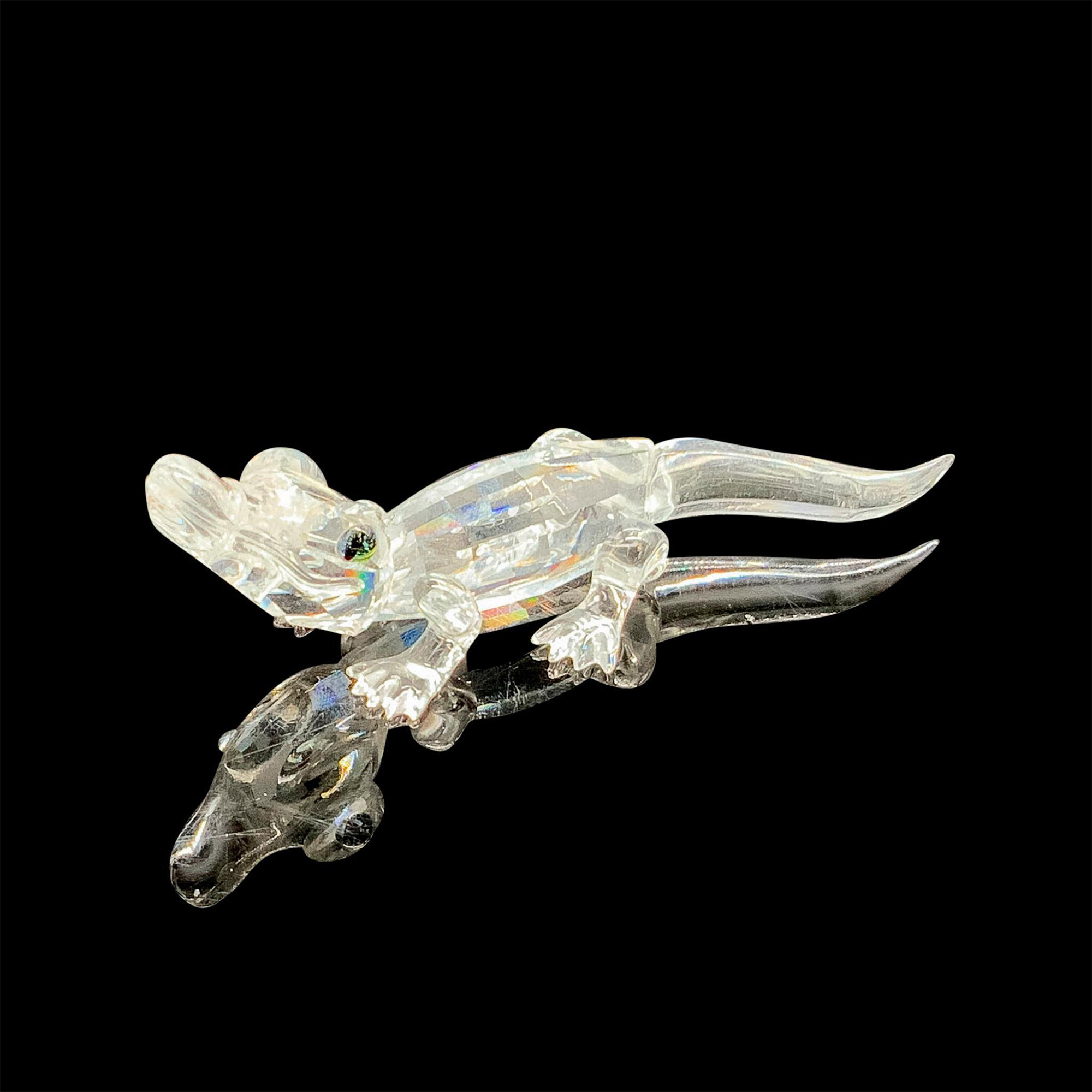 Swarovski Crystal Figurine, Mini Alligator - Image 2 of 4
