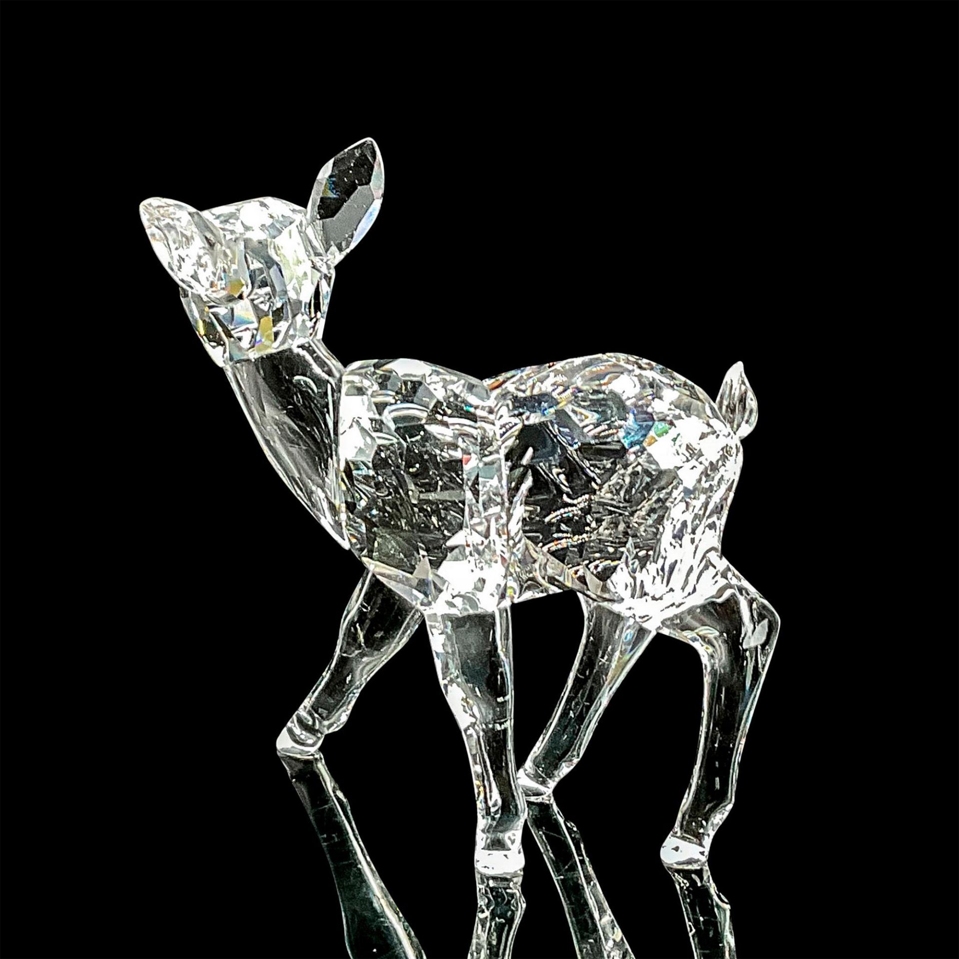Swarovski Silver Crystal Figurine, Fawn - Bild 2 aus 4