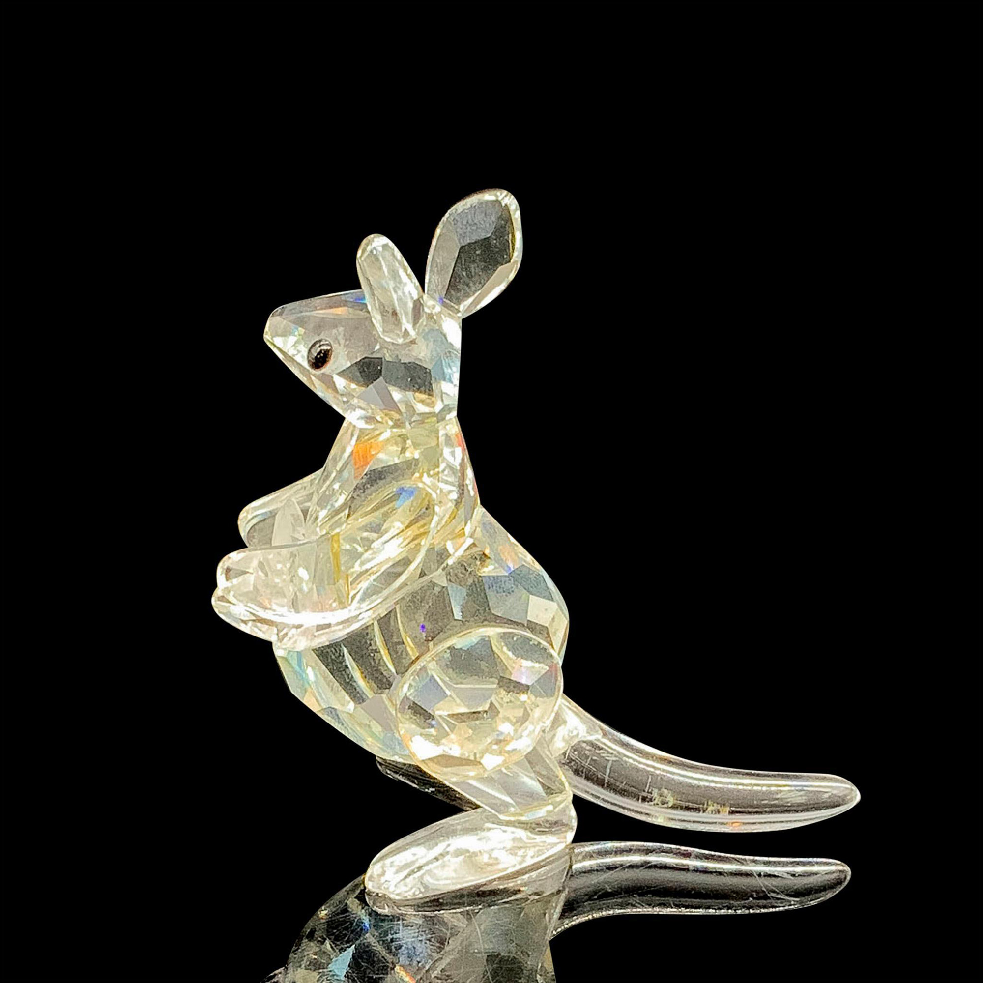 Swarovski Crystal Figurine, Kangaroo with Joey 181756 - Image 4 of 6