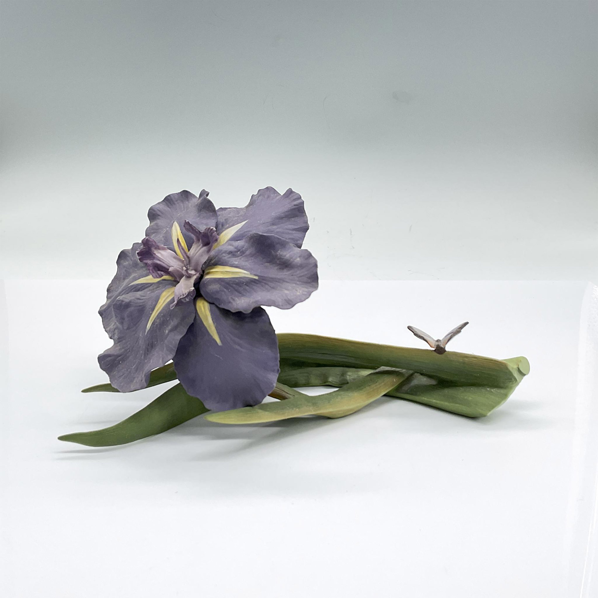 Franklin Mint Hanae Mori Figure, The Noble Iris