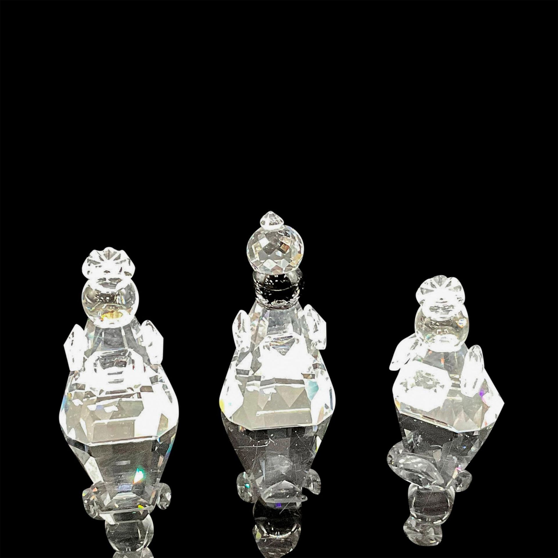 Swarovski Silver Crystal Figurine, Three Wise Men