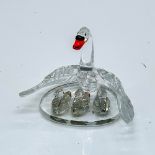 Swarovski Crystal Figurine, Swan Family