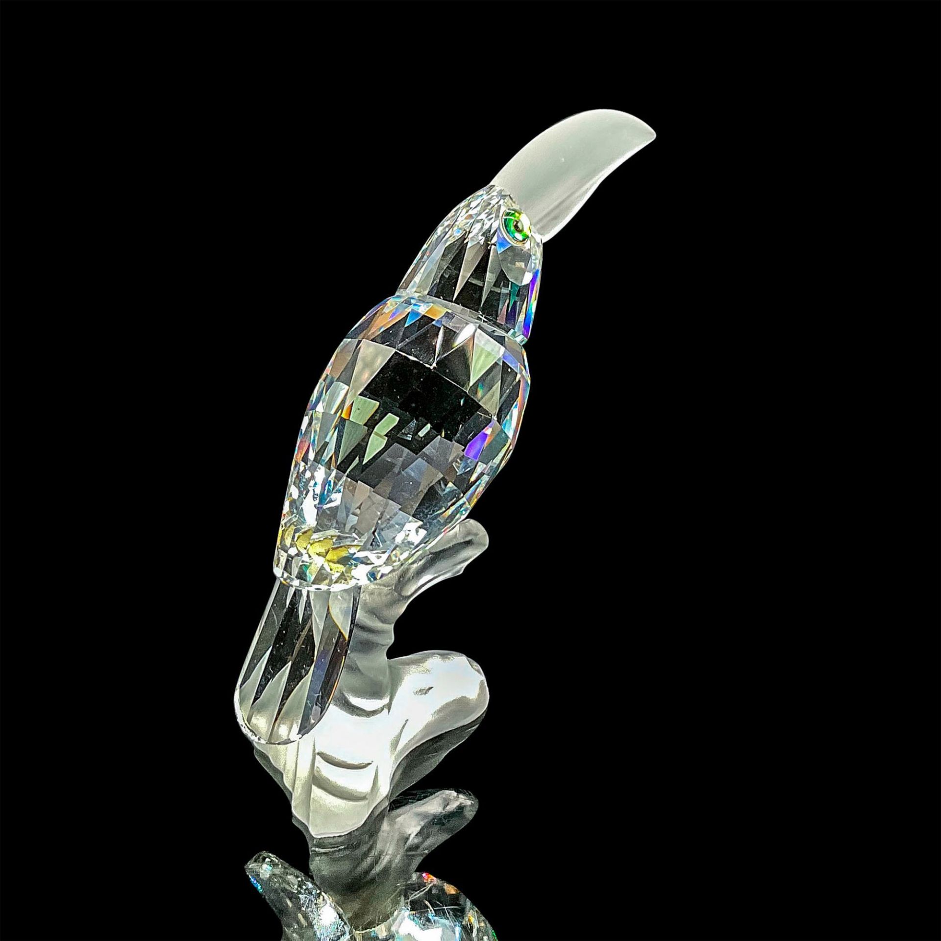 Swarovski Silver Crystal Figurine, Toucan - Bild 2 aus 4