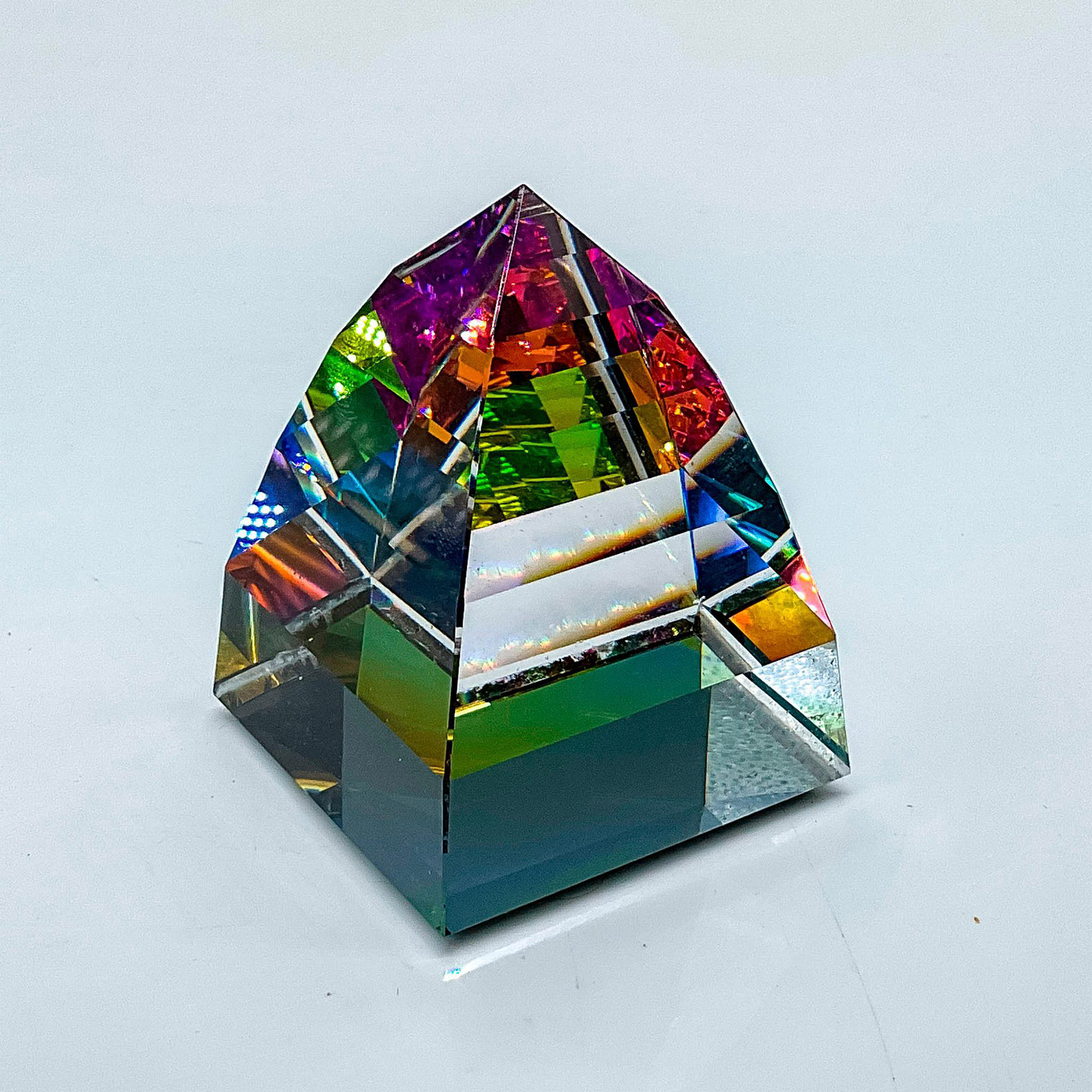Swarovski Crystal Paperweight, Prism - Image 2 of 4