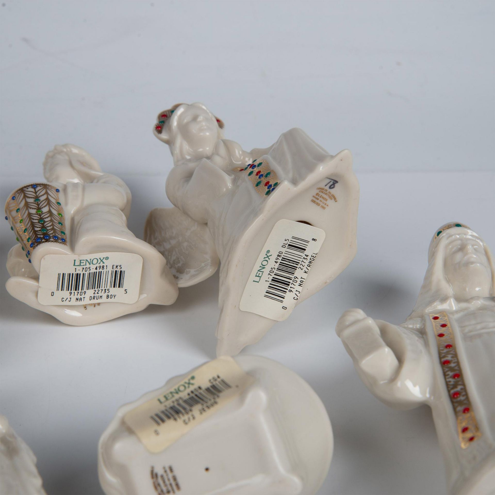 13pc Lenox Porcelain Figurines, Nativity Set - Bild 14 aus 14