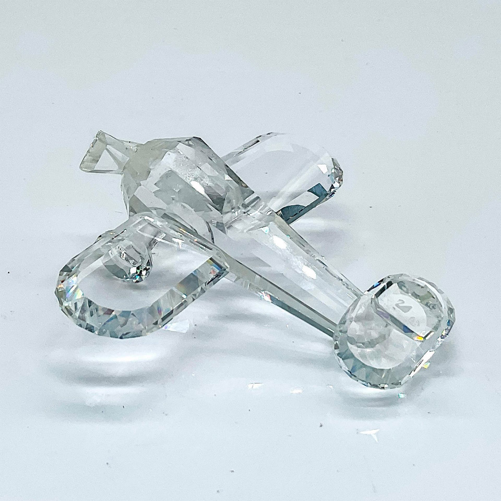 Swarovski Silver Crystal Figurine, Aeroplane - Bild 2 aus 4