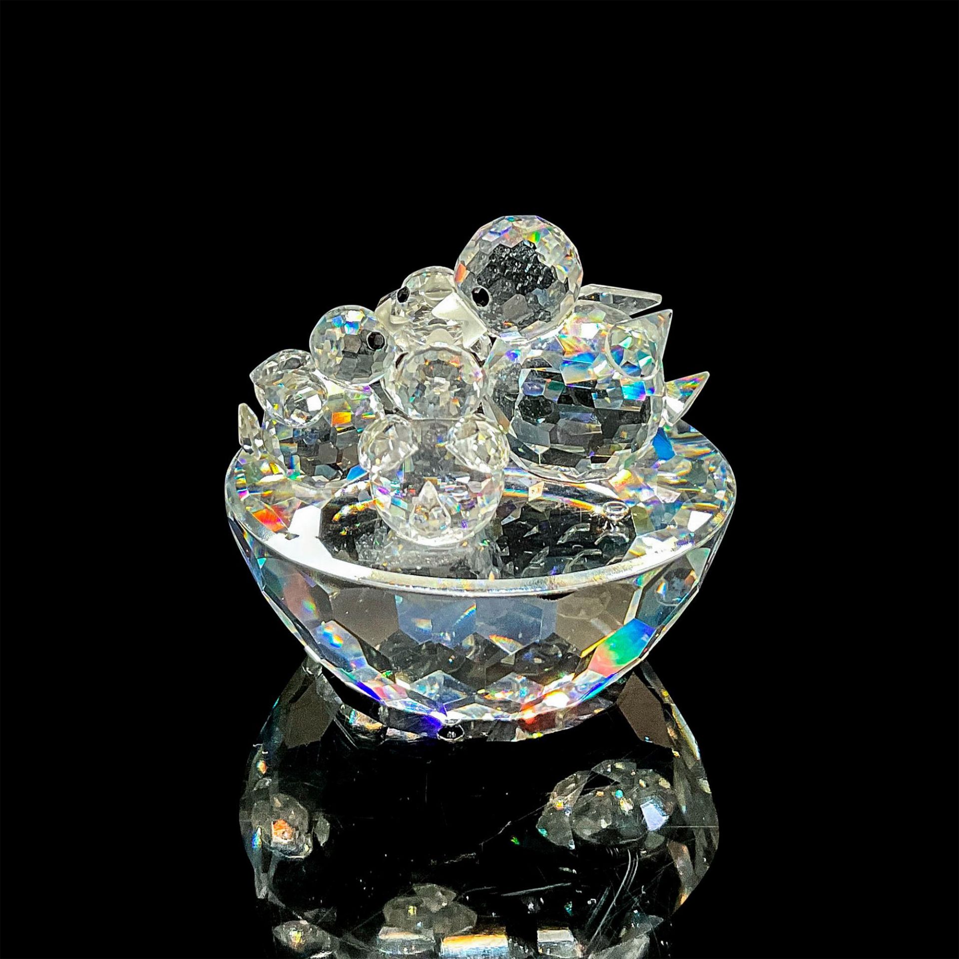 Swarovski Silver Crystal Figurine, Bird's Nest - Bild 2 aus 6