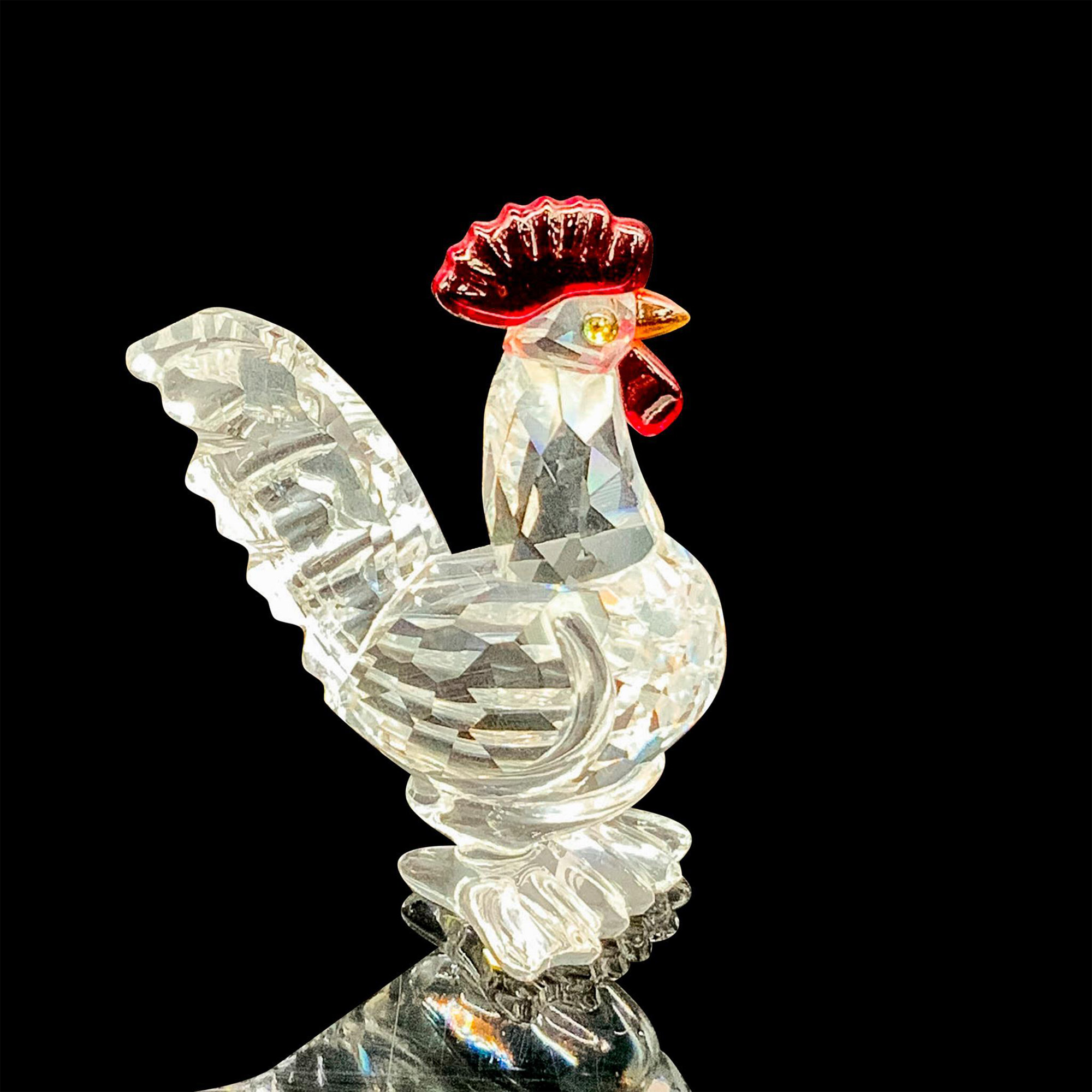 Swarovski Silver Crystal Figurine, Rooster 247759 - Image 2 of 3