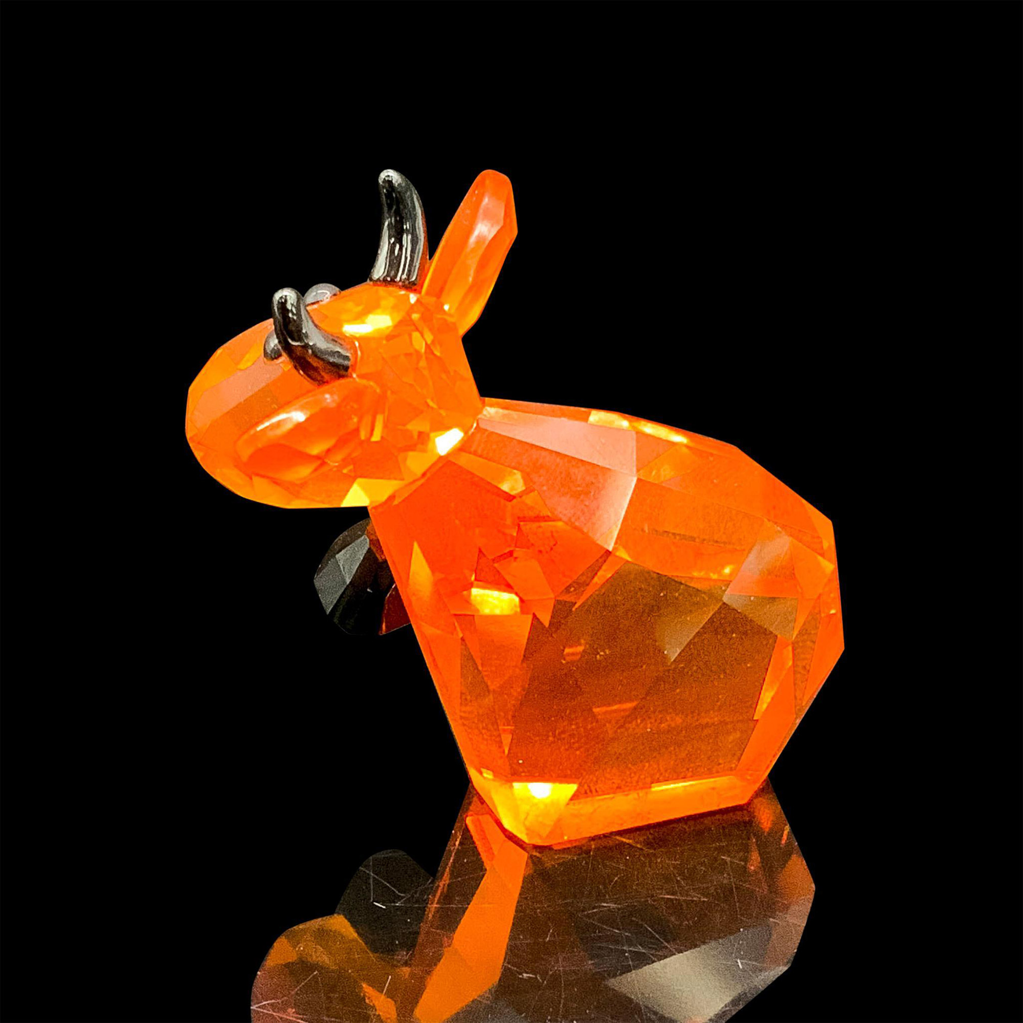 Swarovski Crystal Lovlots Figurine, Halloween Mo Cow - Image 2 of 4