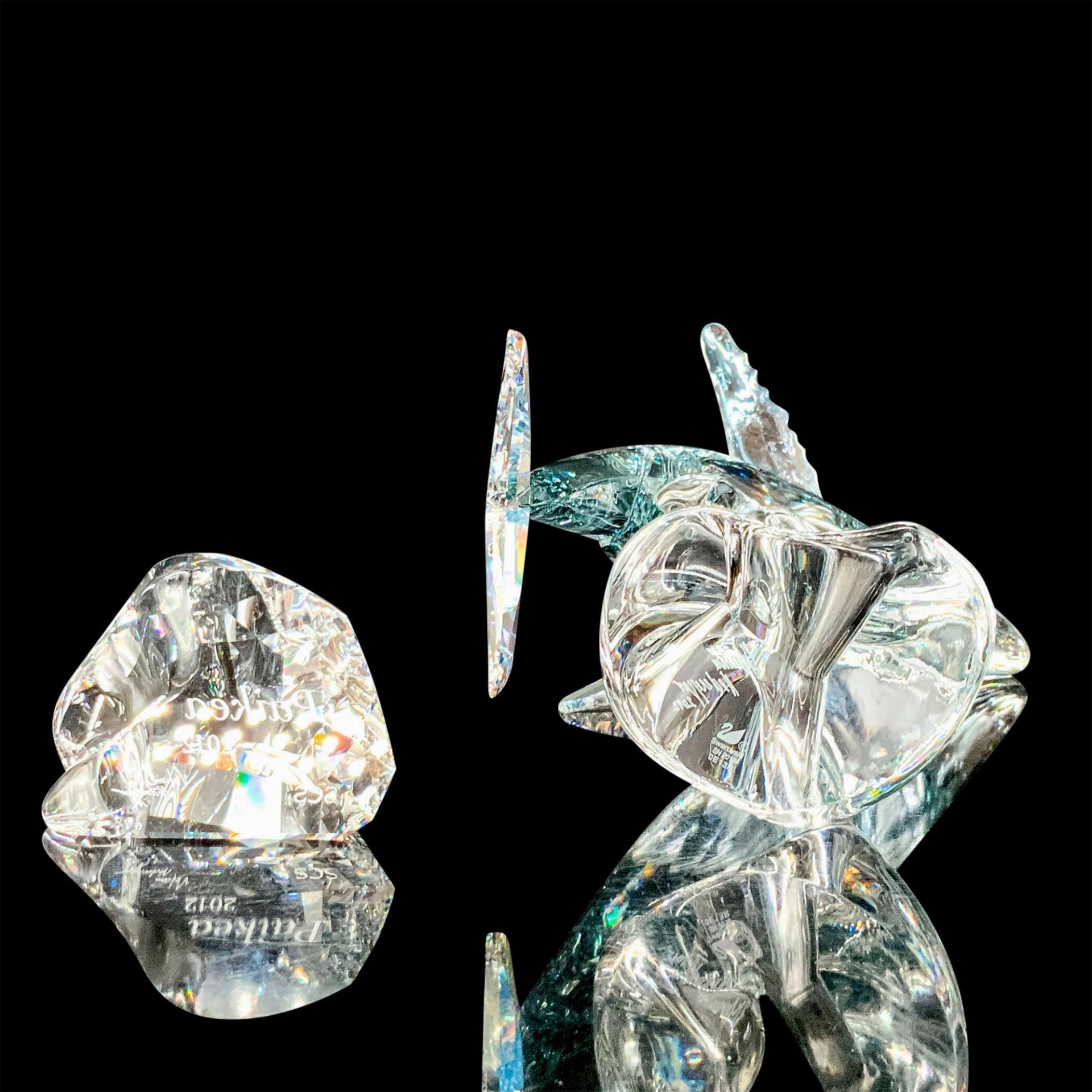 Swarovski Crystal Figurine and Plaque, Paikea Whale 1095228 - Bild 3 aus 4