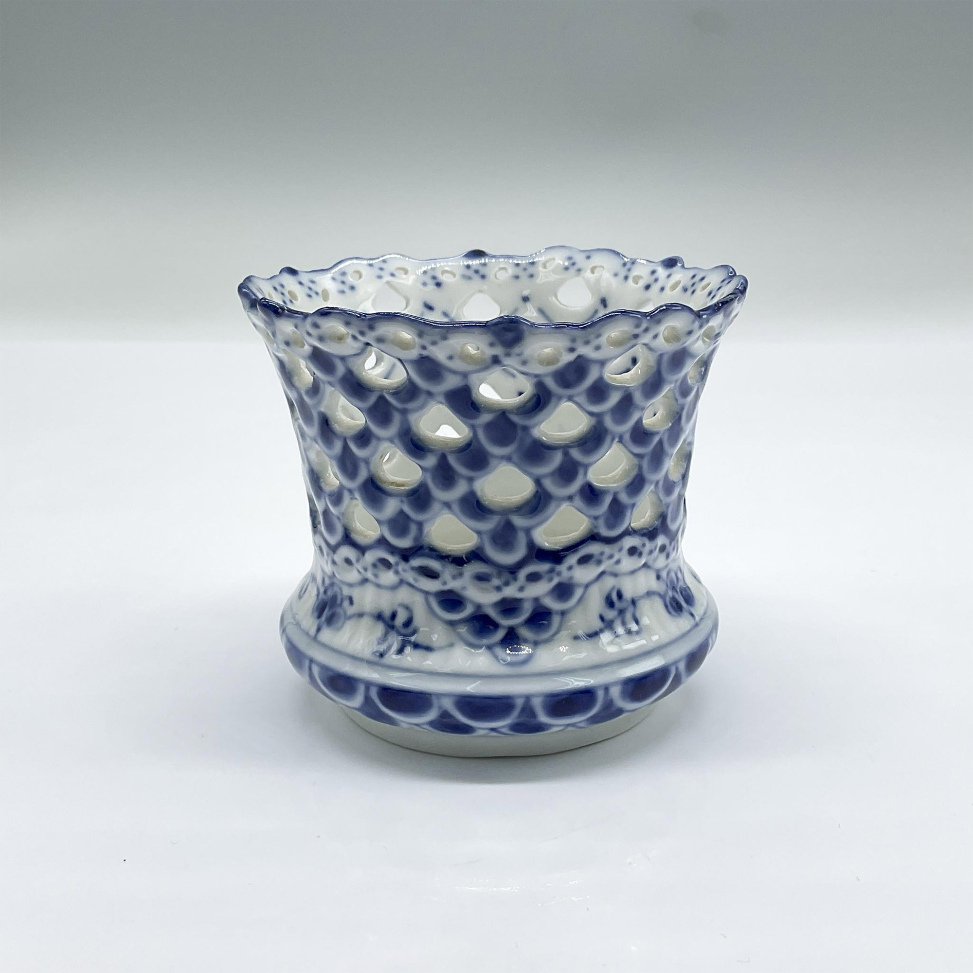 Royal Copenhagen Porcelain Mini Lace Vase