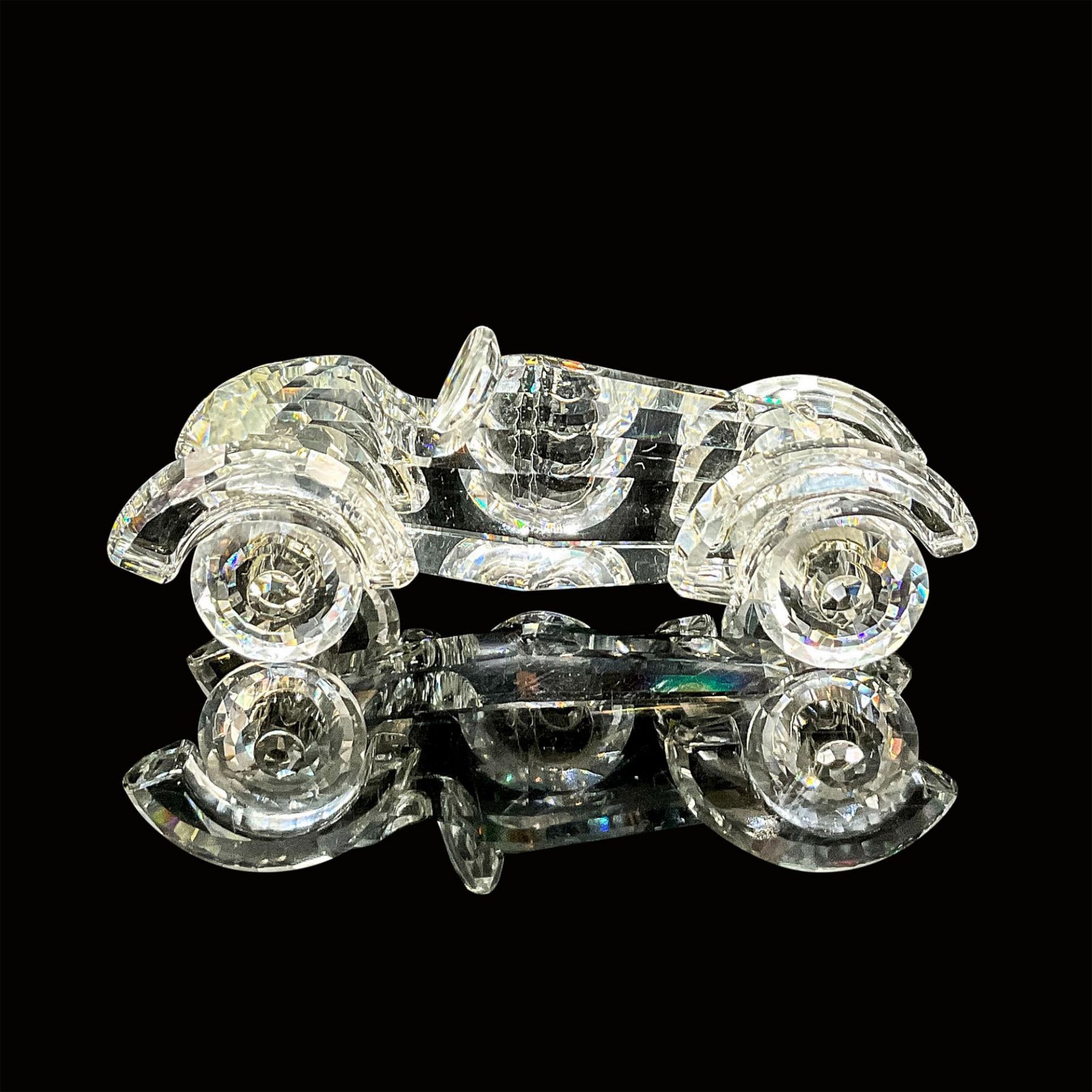 Swarovski Silver Crystal Figurine, Old Timer