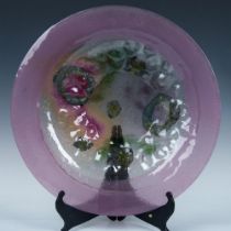 Hannah Bahral Fused Art Glass Bowl