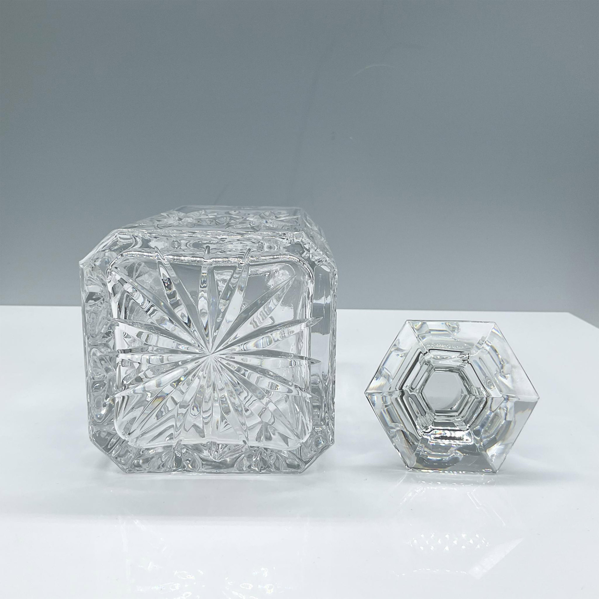 Tiffany & Co Crystal Whiskey Decanter with Stopper - Image 3 of 4