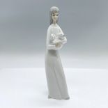 Valencia Porcelain by Miquel Requena Figurine, Girl with Cat