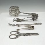 5pc Vintage Sterling Silver and Stainless Serving Utensils