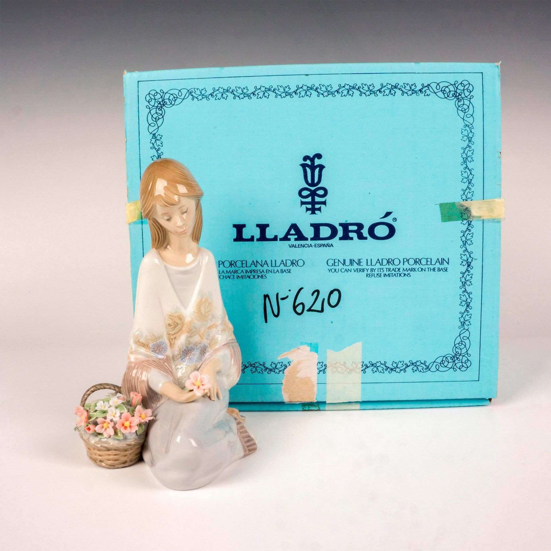 Flower Song 1007607 - Lladro Porcelain Figurine - Bild 4 aus 4