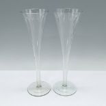 2pc Cuvee Dom Perignon Champagne Flutes