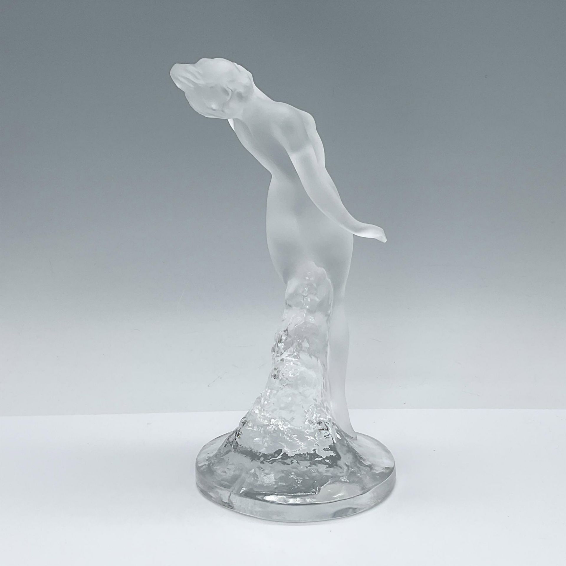 Lalique Crystal Sculpture, Danseuse Bras Leves - Bild 3 aus 4