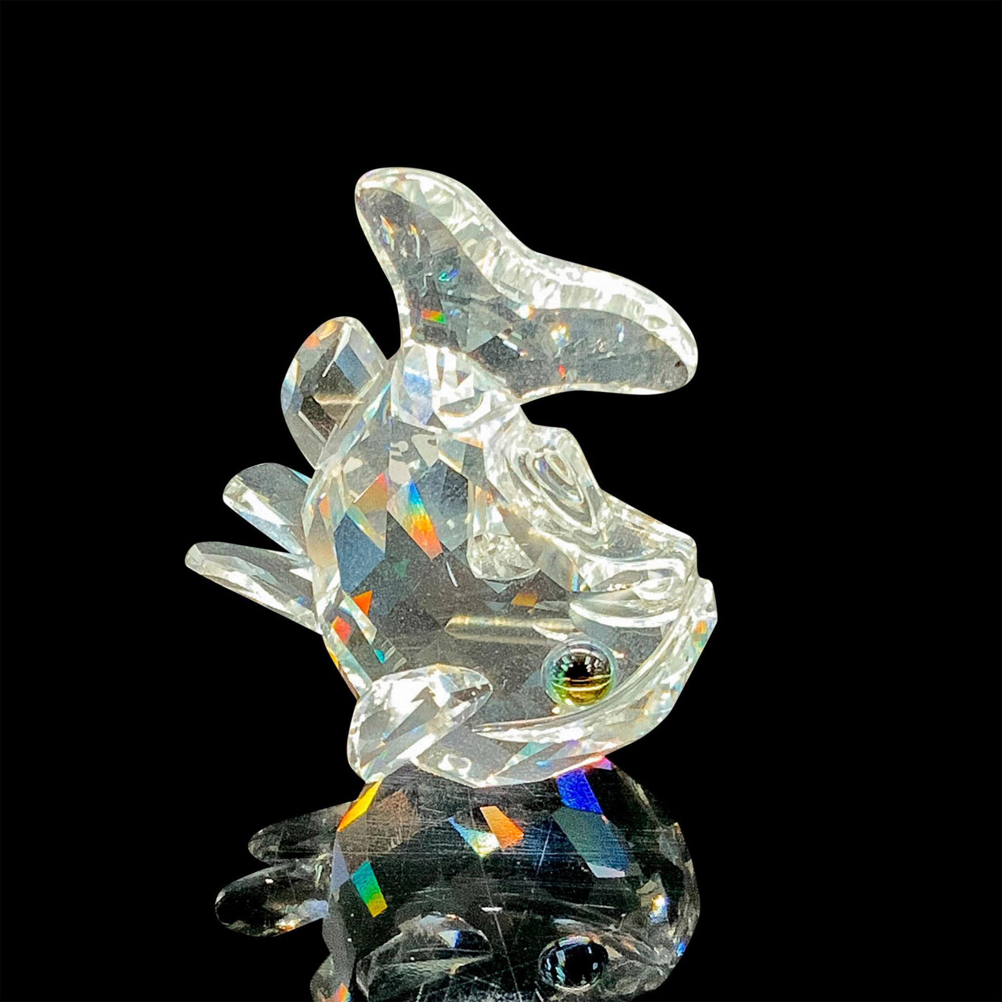 Swarovski Silver Crystal Figurine, Baby Carp 211743 - Image 2 of 3