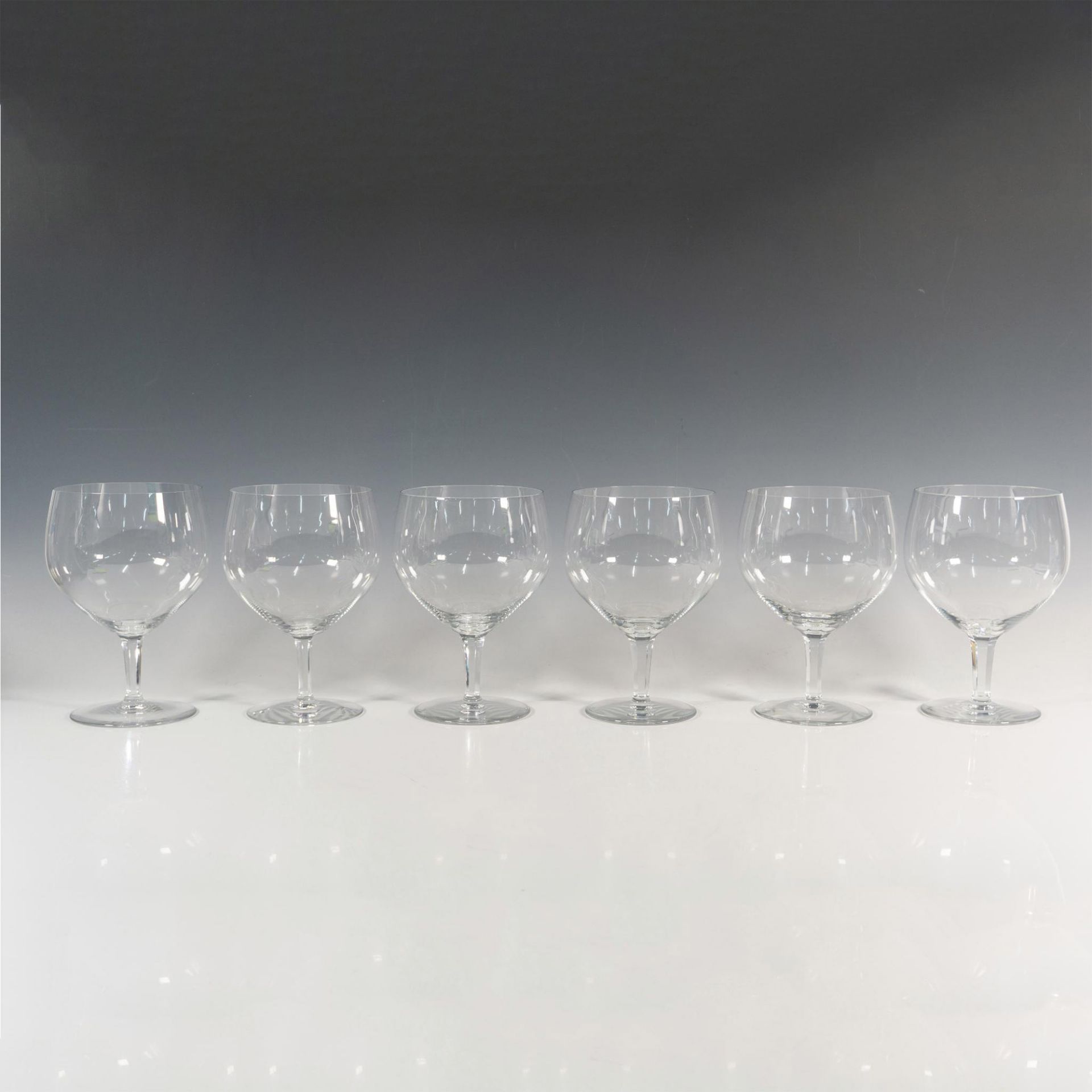 6pc Baccarat Wine Glasses