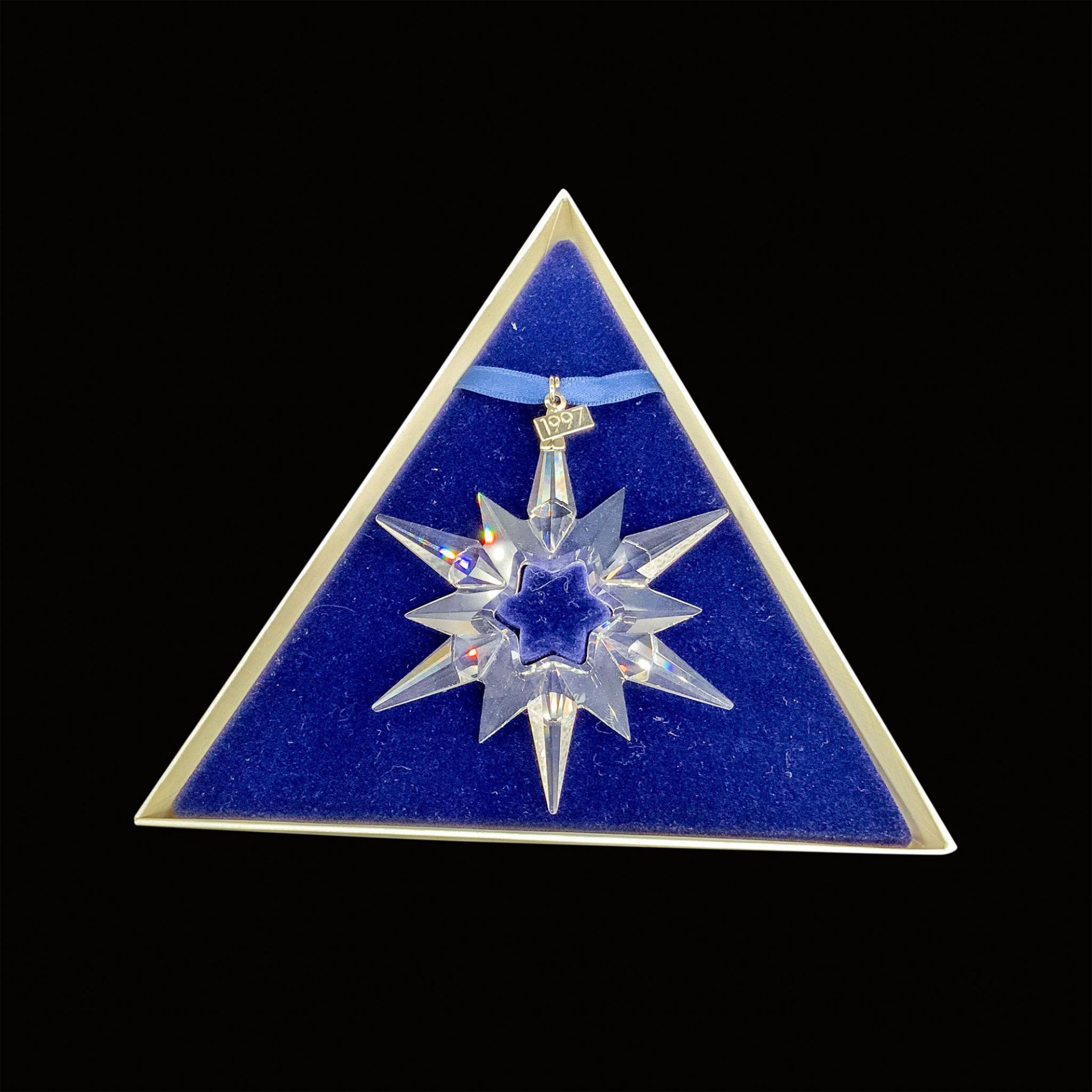 Swarovski Crystal 1997 Annual Christmas Ornament - Image 2 of 6