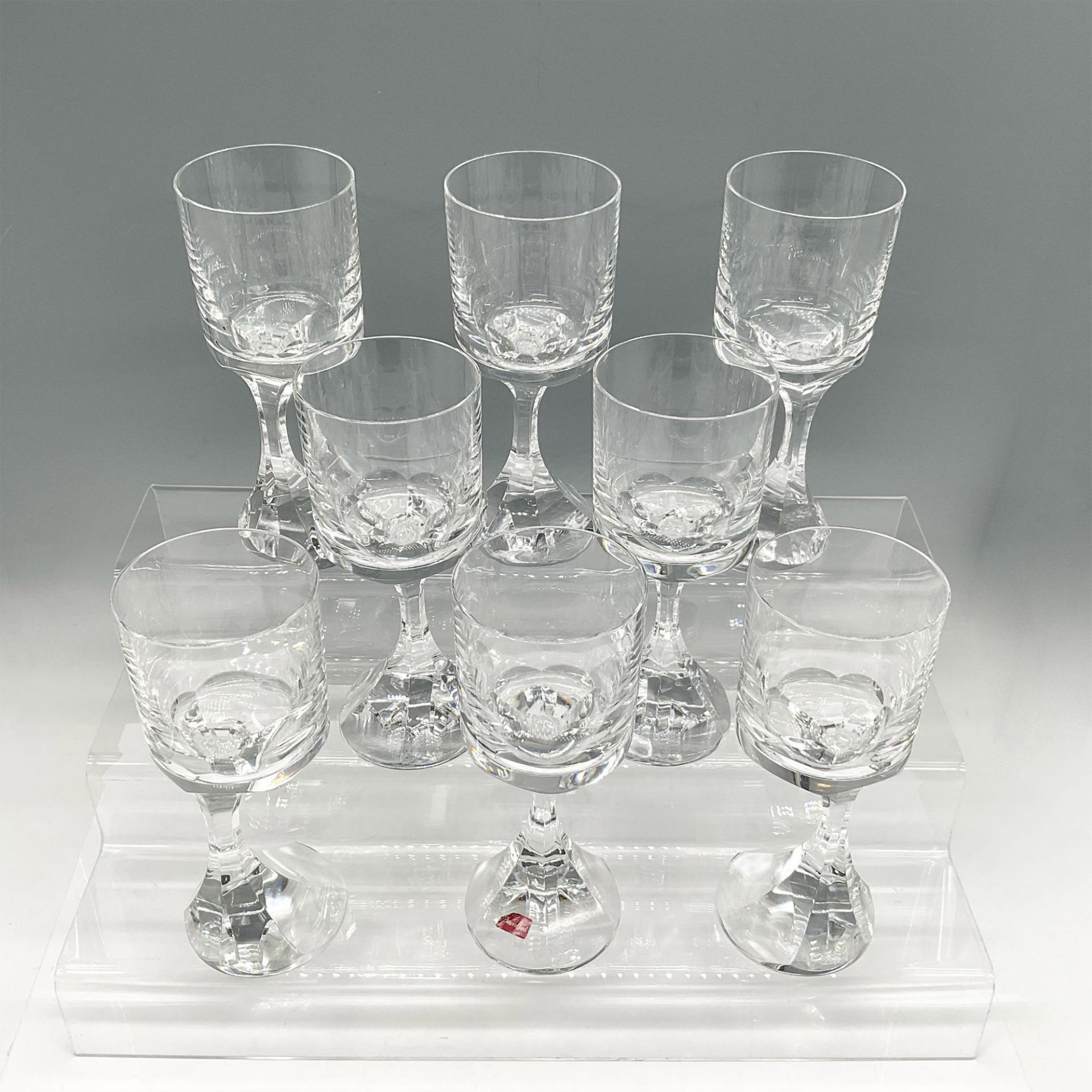 8pc Baccarat Crystal Water Goblet, Narcisse - Bild 2 aus 4