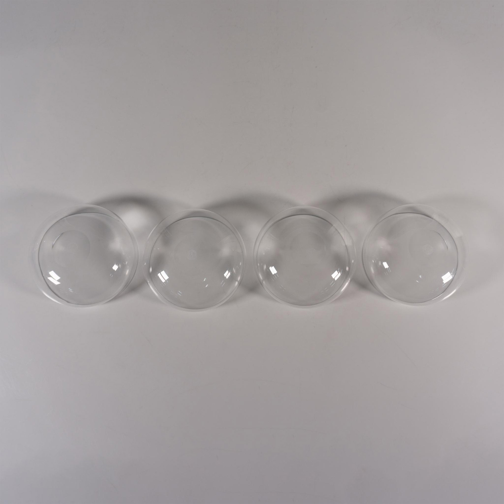 4pc Baccarat Crystal Finger Bowl, Perfection Pattern - Image 2 of 2