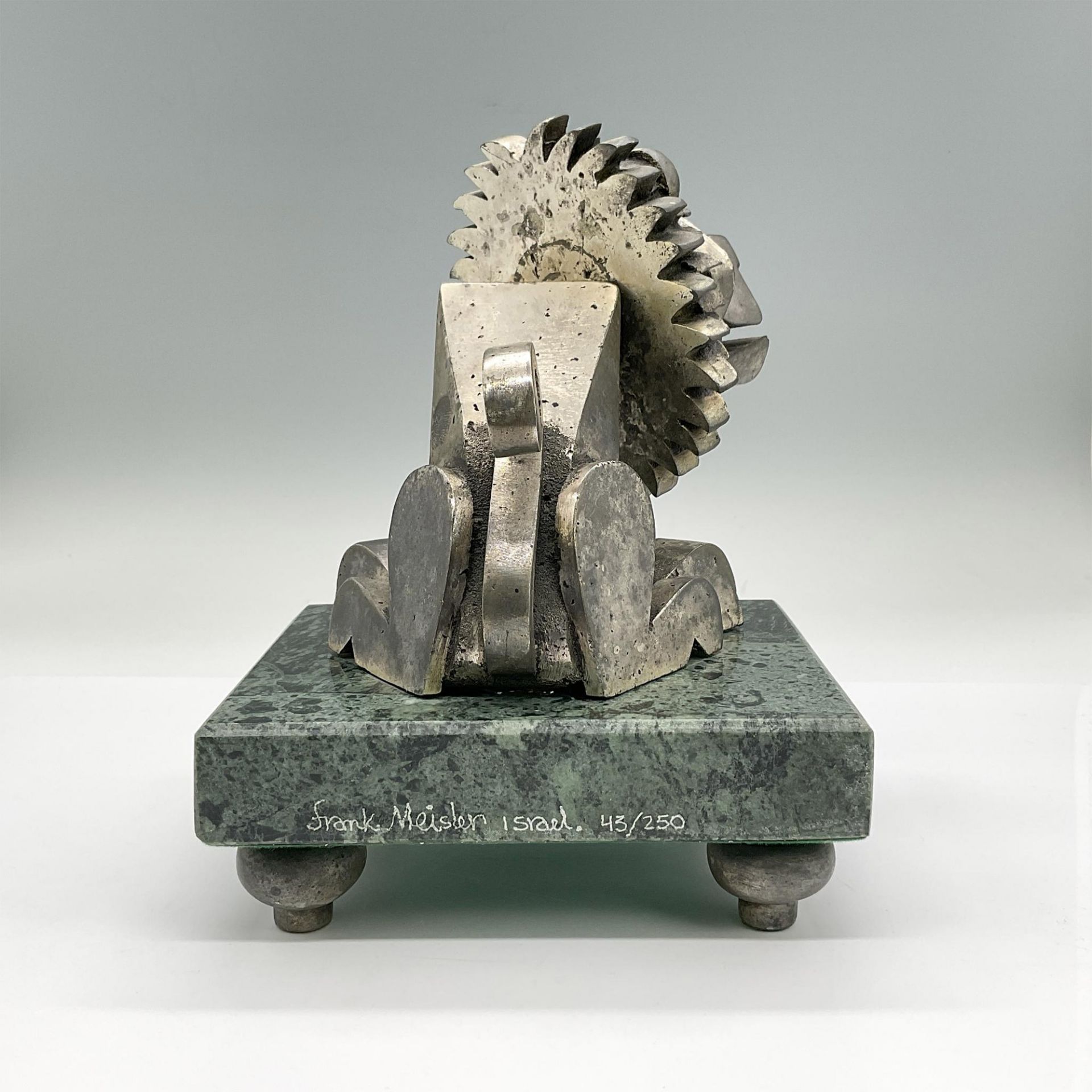 Frank Meisler (Israeli, 1925-2018) Bronze Sculpture, Lion - Bild 3 aus 4