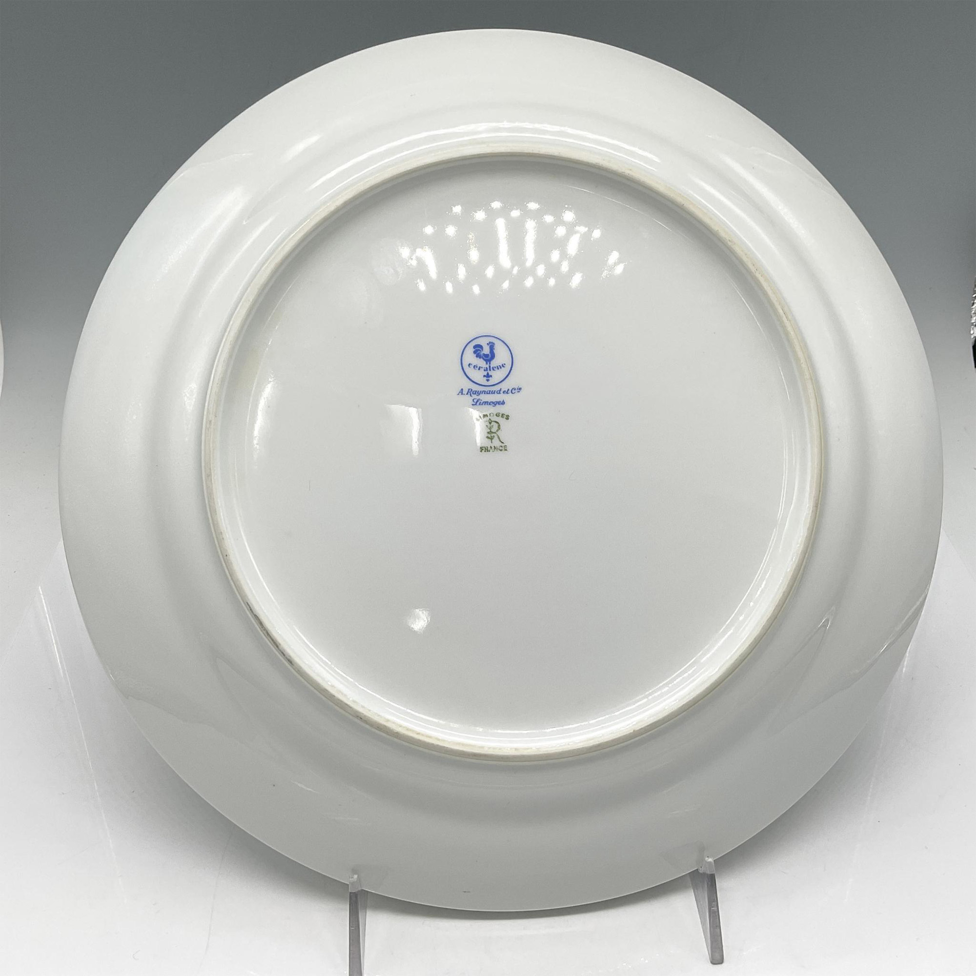 A. Raynaud Limoges Ceralene China Floral Platter - Image 3 of 3