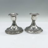 Pair of Gorham Weighted Sterling Siiver Candlestick Holders