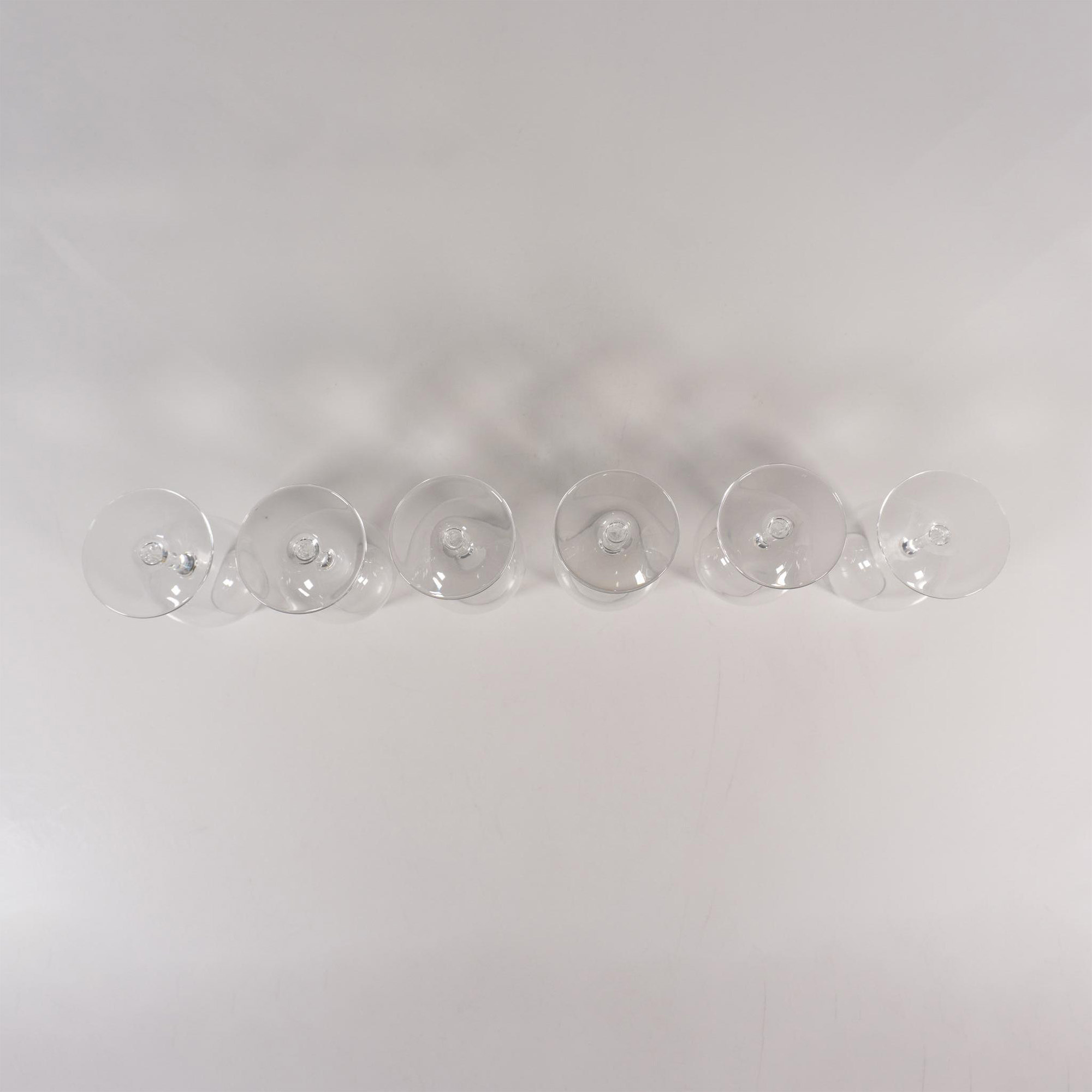 6pc Baccarat Cordial Glasses - Image 2 of 2