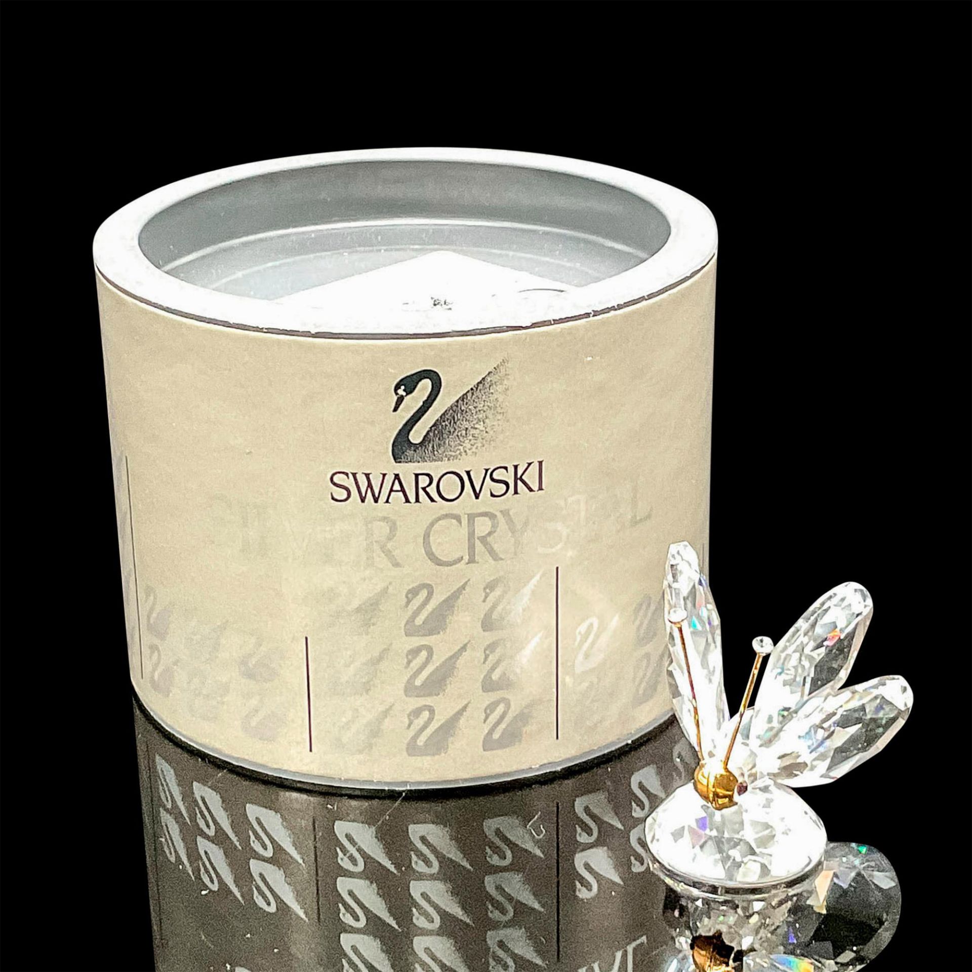 Swarovski Crystal Figurine, Butterfly with Gold Antennae - Image 4 of 4