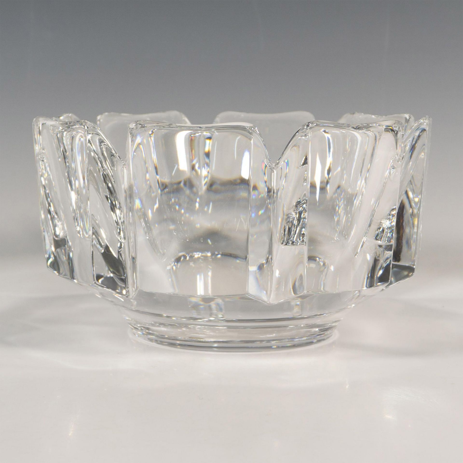 Orrefors Crystal Bowl, Corona - Image 2 of 5