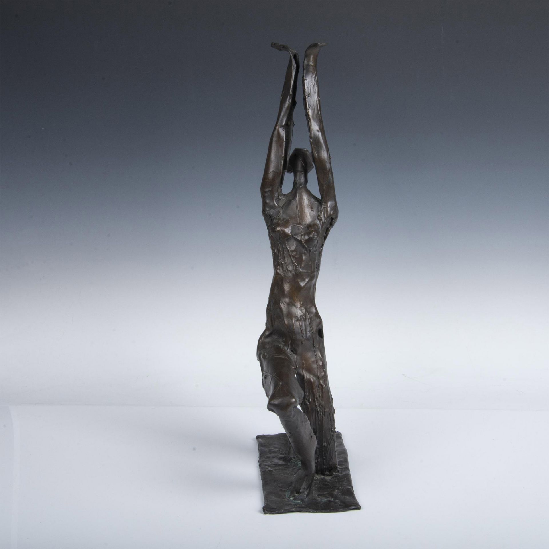Bronze Sculpture, Lady on Bent Knee - Bild 2 aus 6