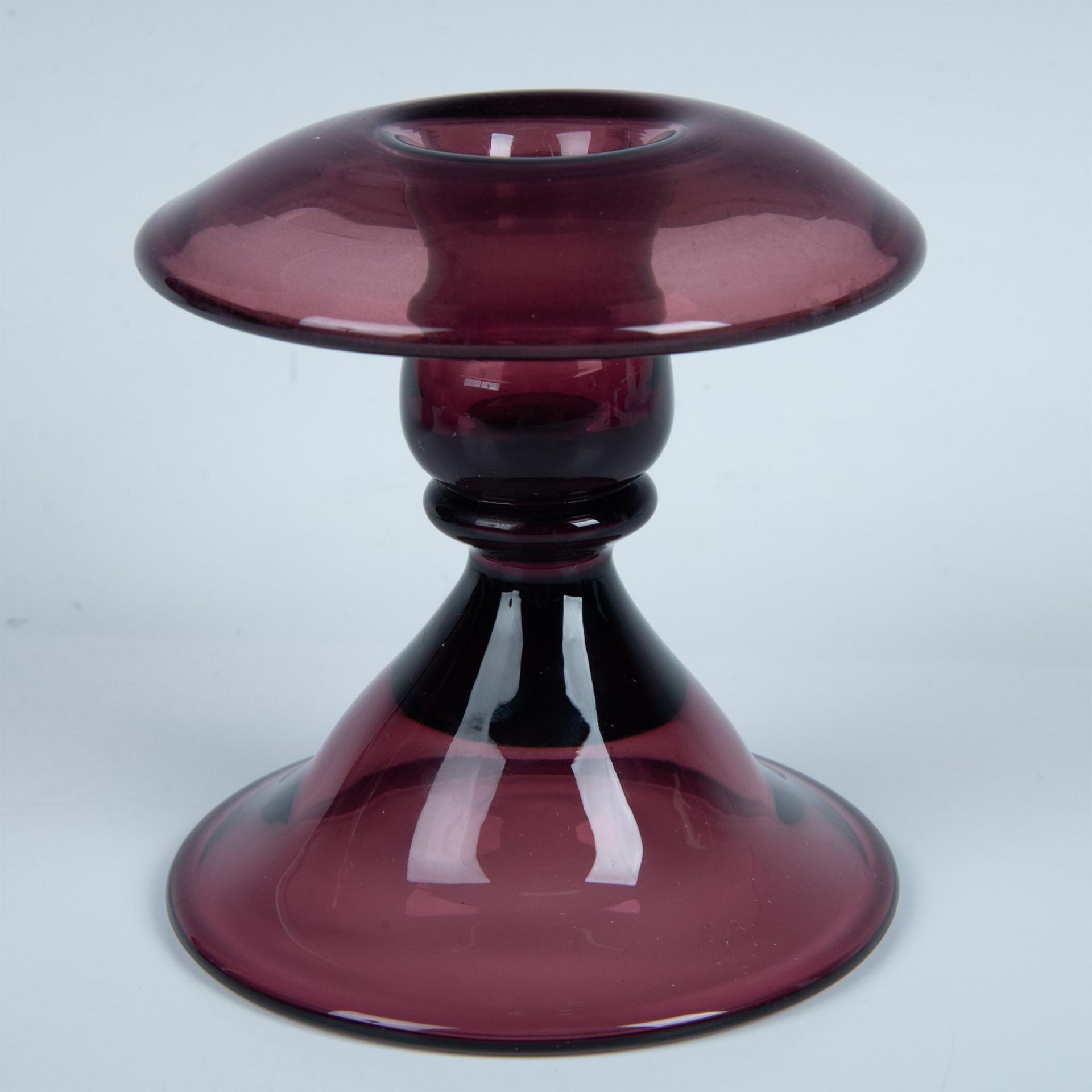 4pc Assorted Vintage Glass Table Decor - Bild 6 aus 7