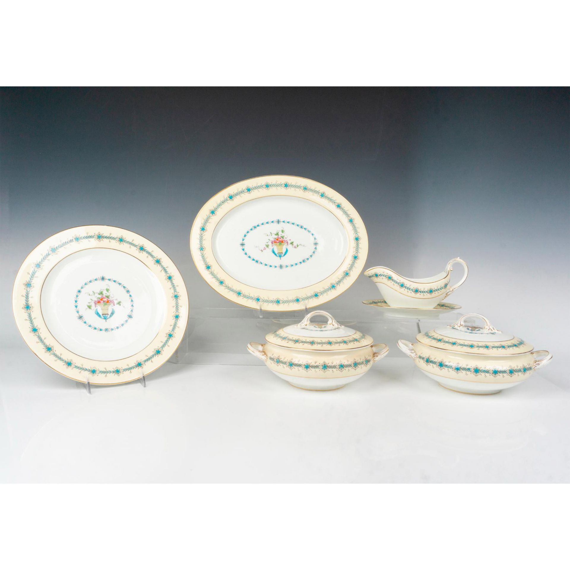 6pc Coalport Bone China Serverware, Queen Elizabeth