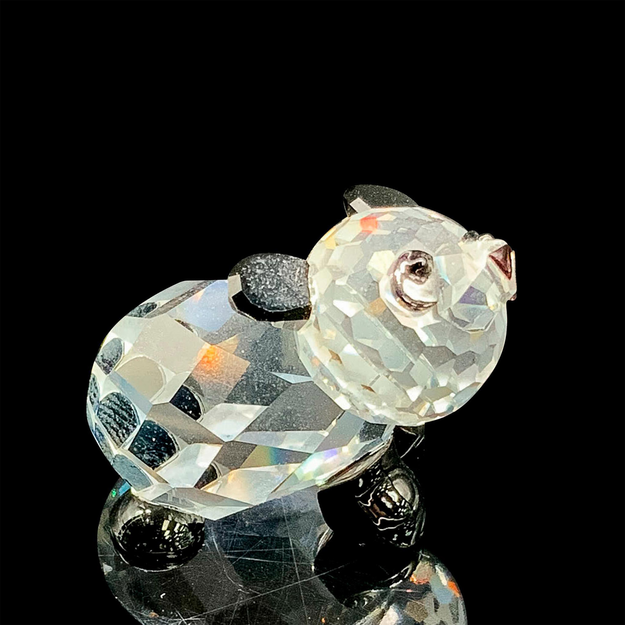 Swarovski Silver Crystal Figurine, Baby Panda - Image 2 of 3
