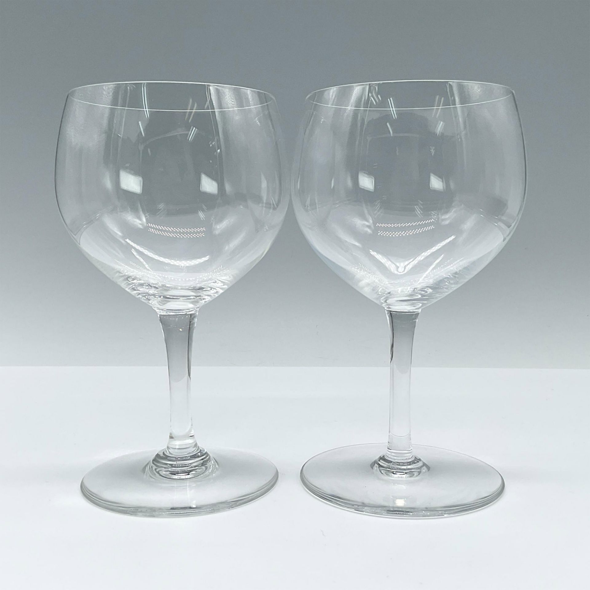 2pc Baccarat Wine Glasses - Image 2 of 4