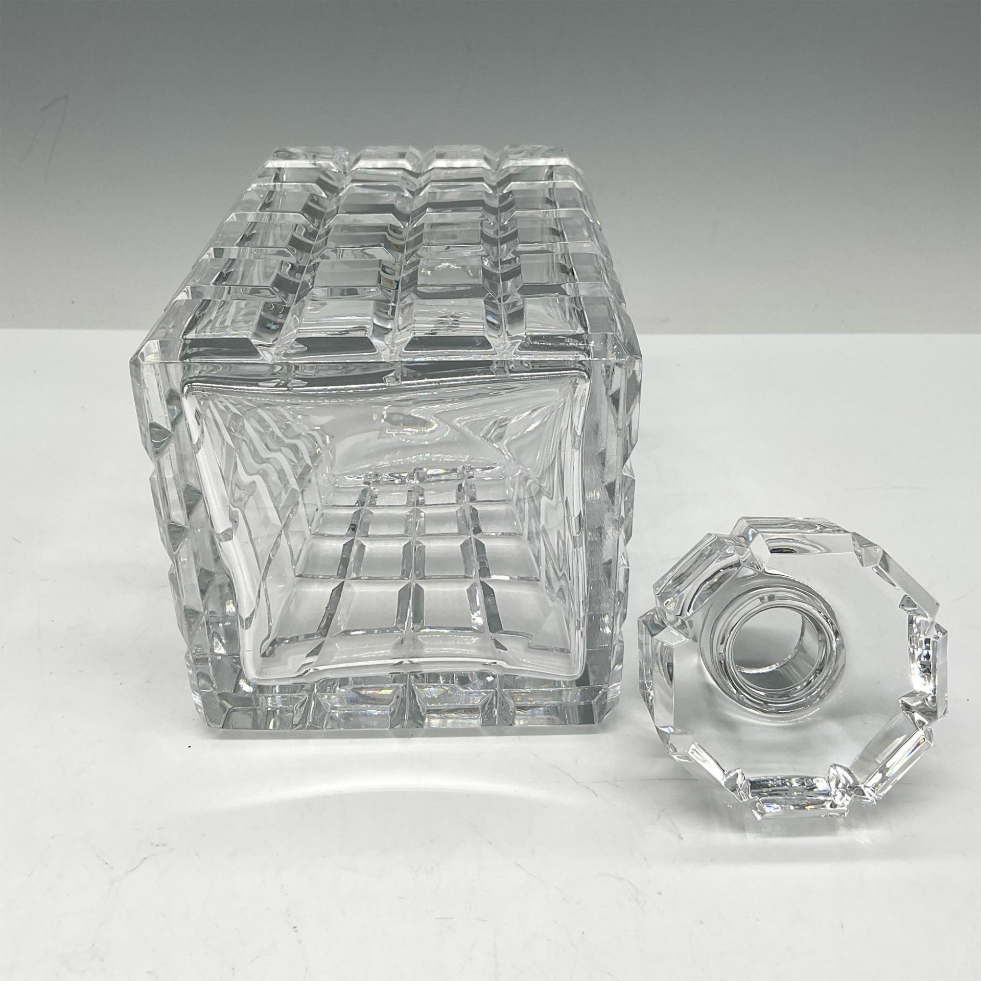 Atlantis Square Crystal Decanter & Stopper, Helsinki - Bild 3 aus 3