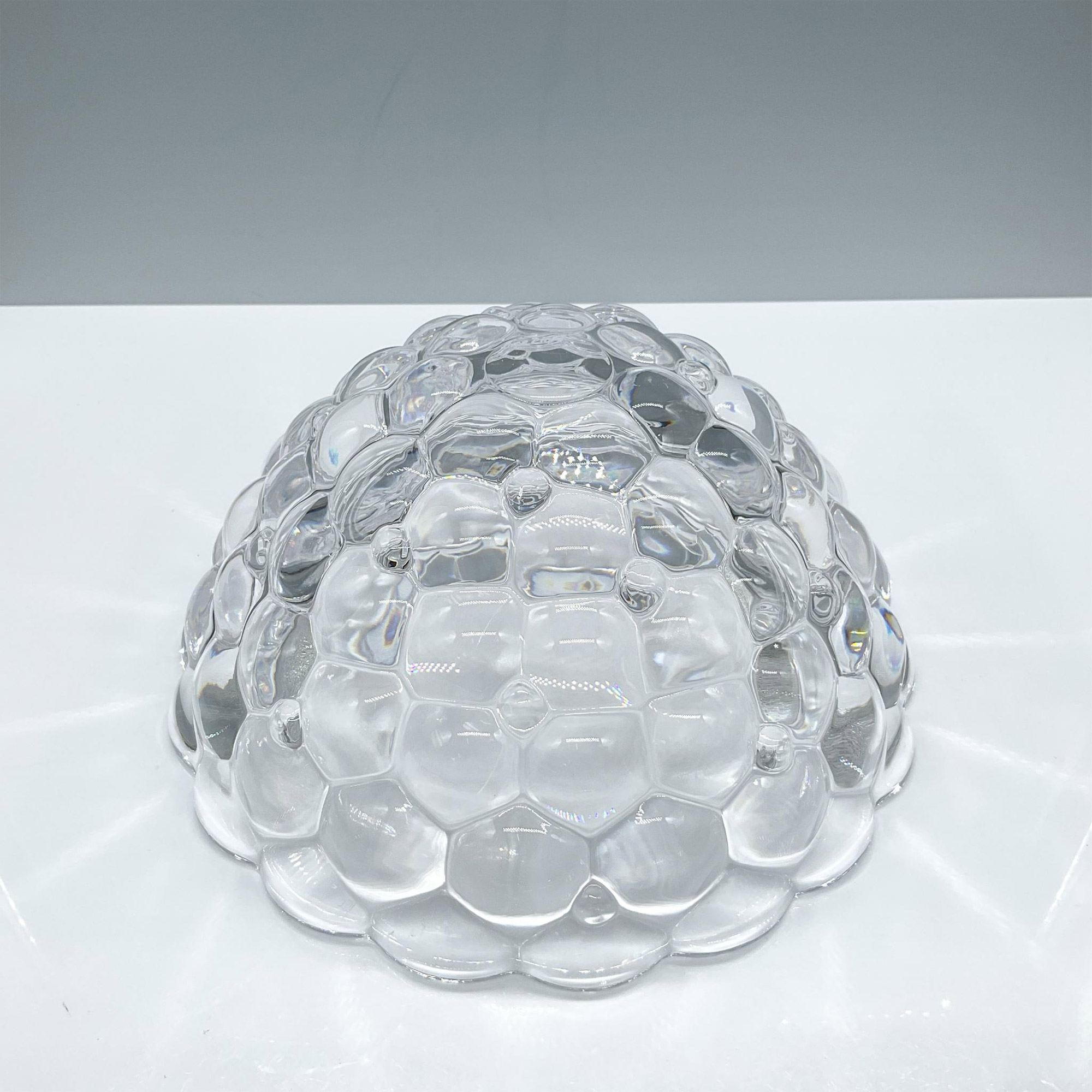 Orrefors Crystal Bowl, Raspberry Pattern - Image 3 of 4