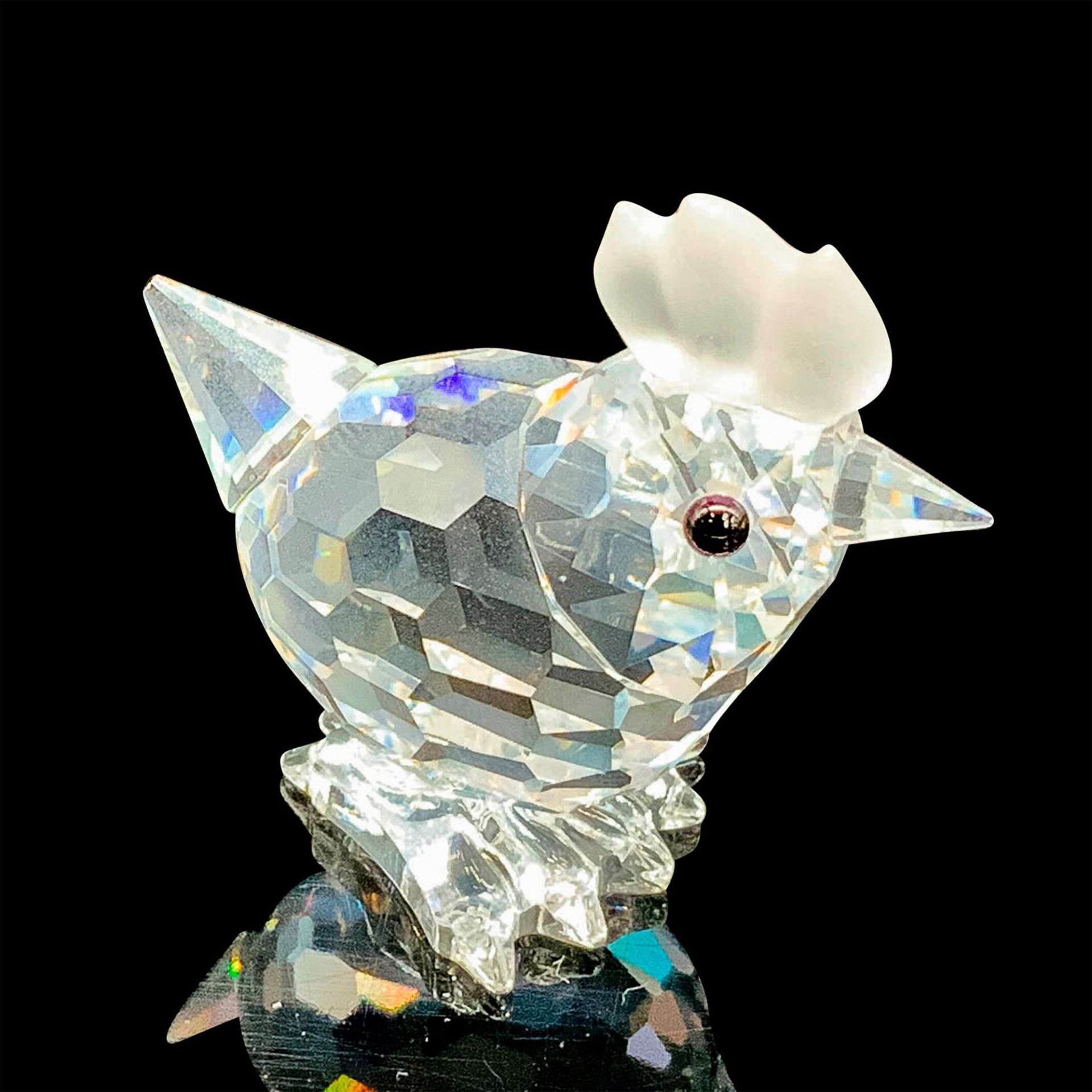 Swarovski Silver Crystal Figurine, Mini Hen 014492 - Image 2 of 3