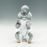 Vannes de Chatel Crystal Dog Figurine, Poodle