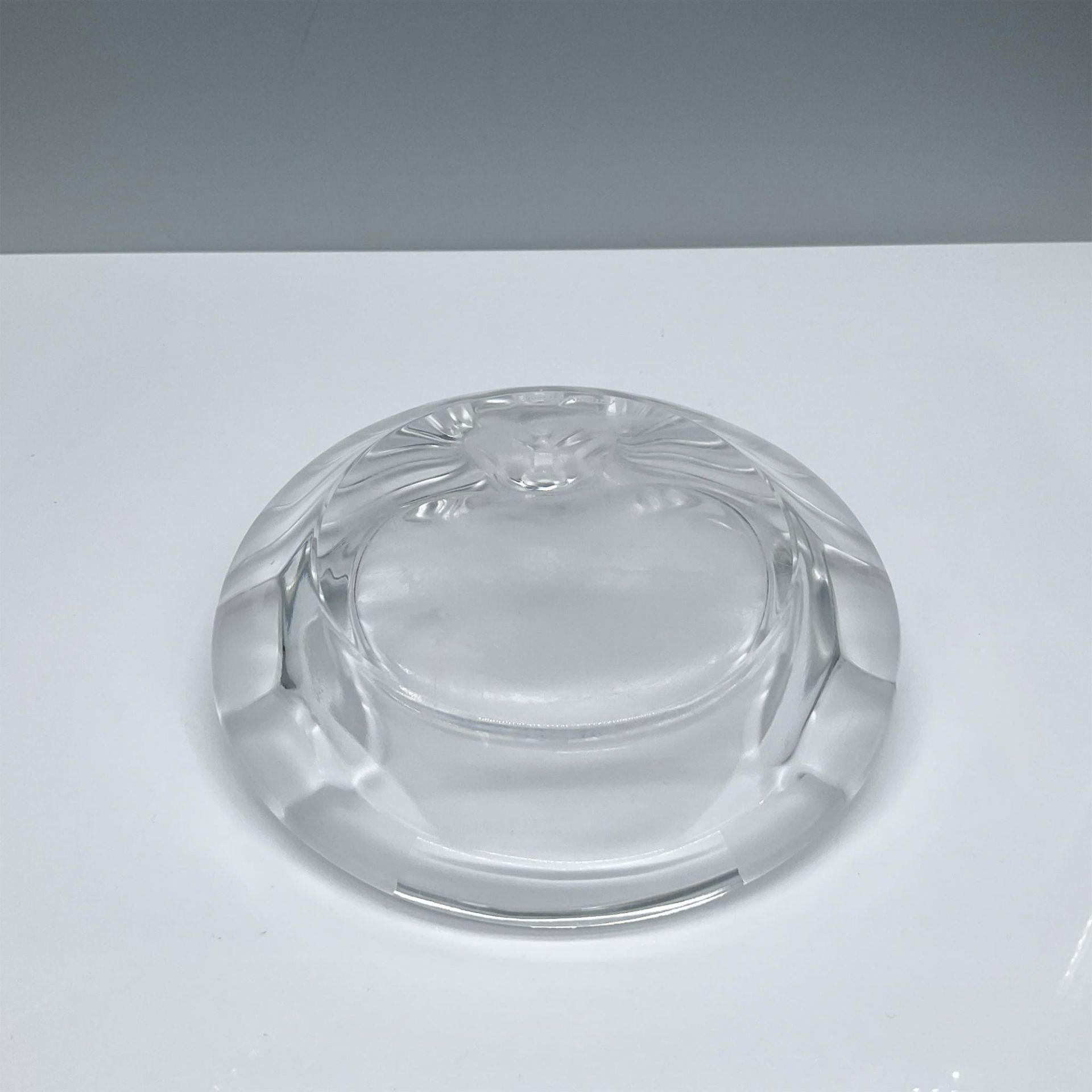 Lalique Crystal Ashtray, Tete De Lion - Bild 3 aus 4