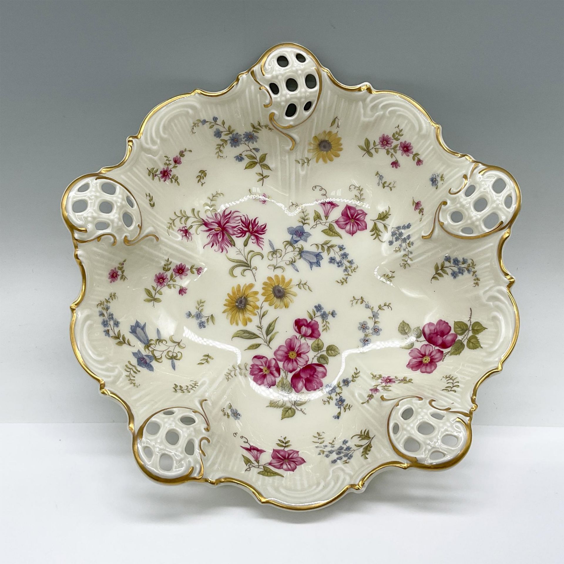 Rosenthal Porcelain Floral Bowl, Florida - Image 2 of 3