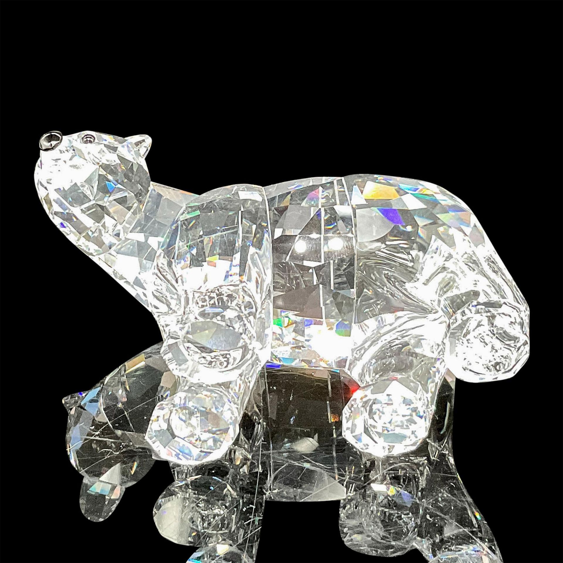 Swarovski Crystal Figurine, Mother Bear - Image 3 of 4